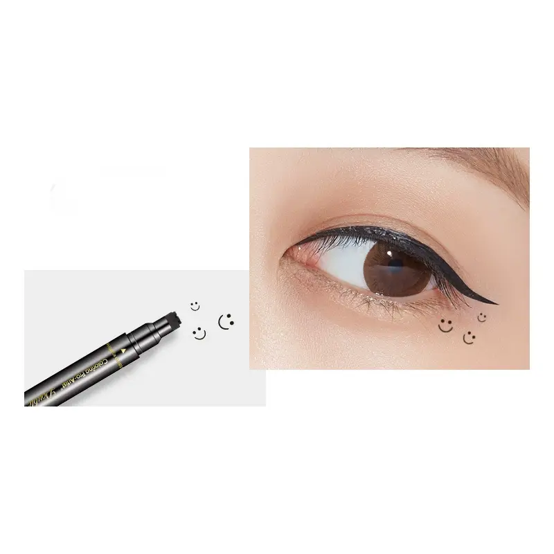 Dual-Ended Stamp Waterproof Eyeliner