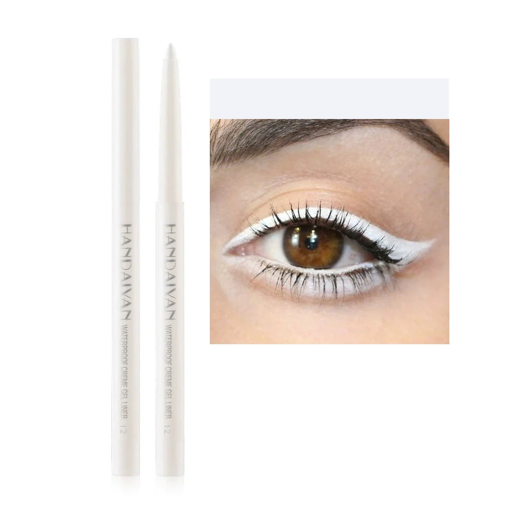 15-Color Waterproof Shimmer Eyeliner