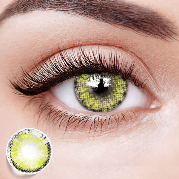 Lensdora Iris Green Colored Contact Lenses