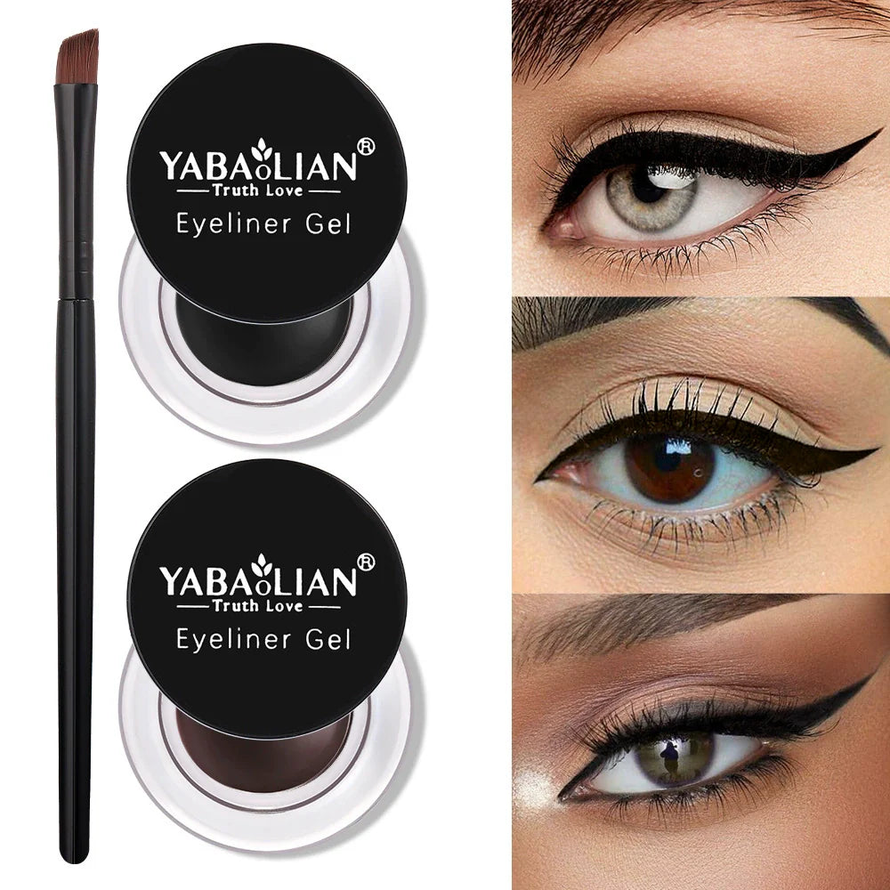 Dual-Color Eyeliner Cream