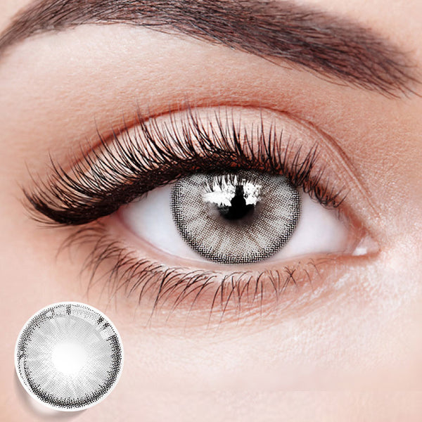 Lensdora Iris Gray Colored Contact Lenses