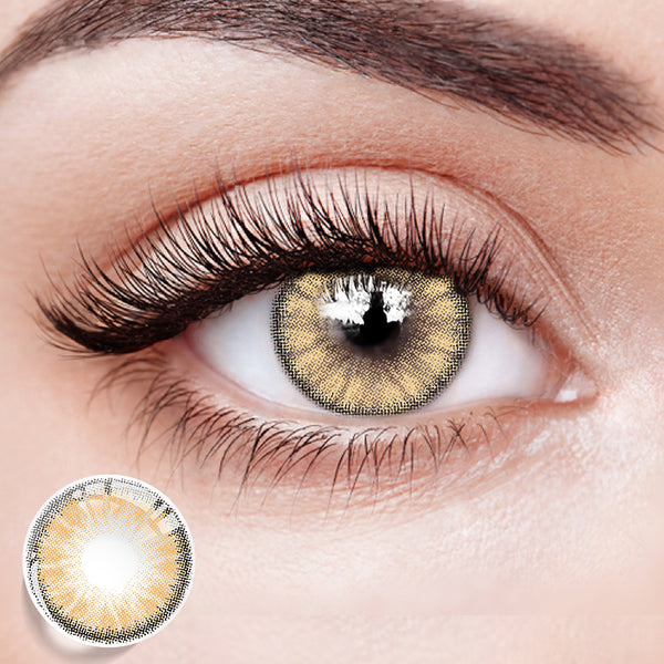 Lensdora Iris Brown Colored Contact Lenses