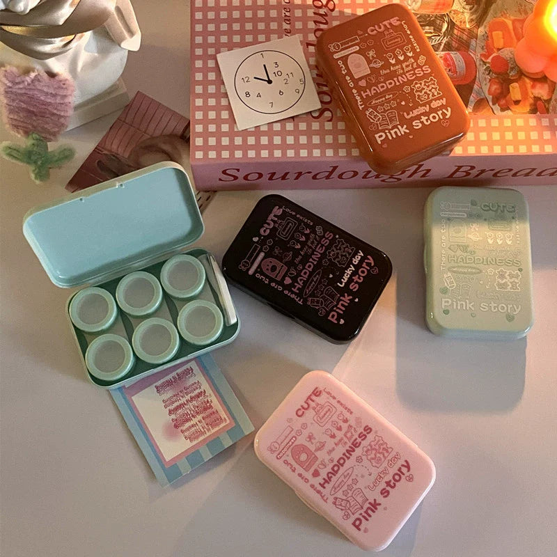 Pink Story Lens Case