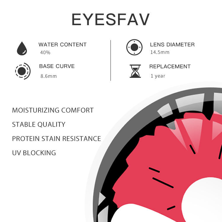 Sunlit Floral Eclipse Red | 1 Year