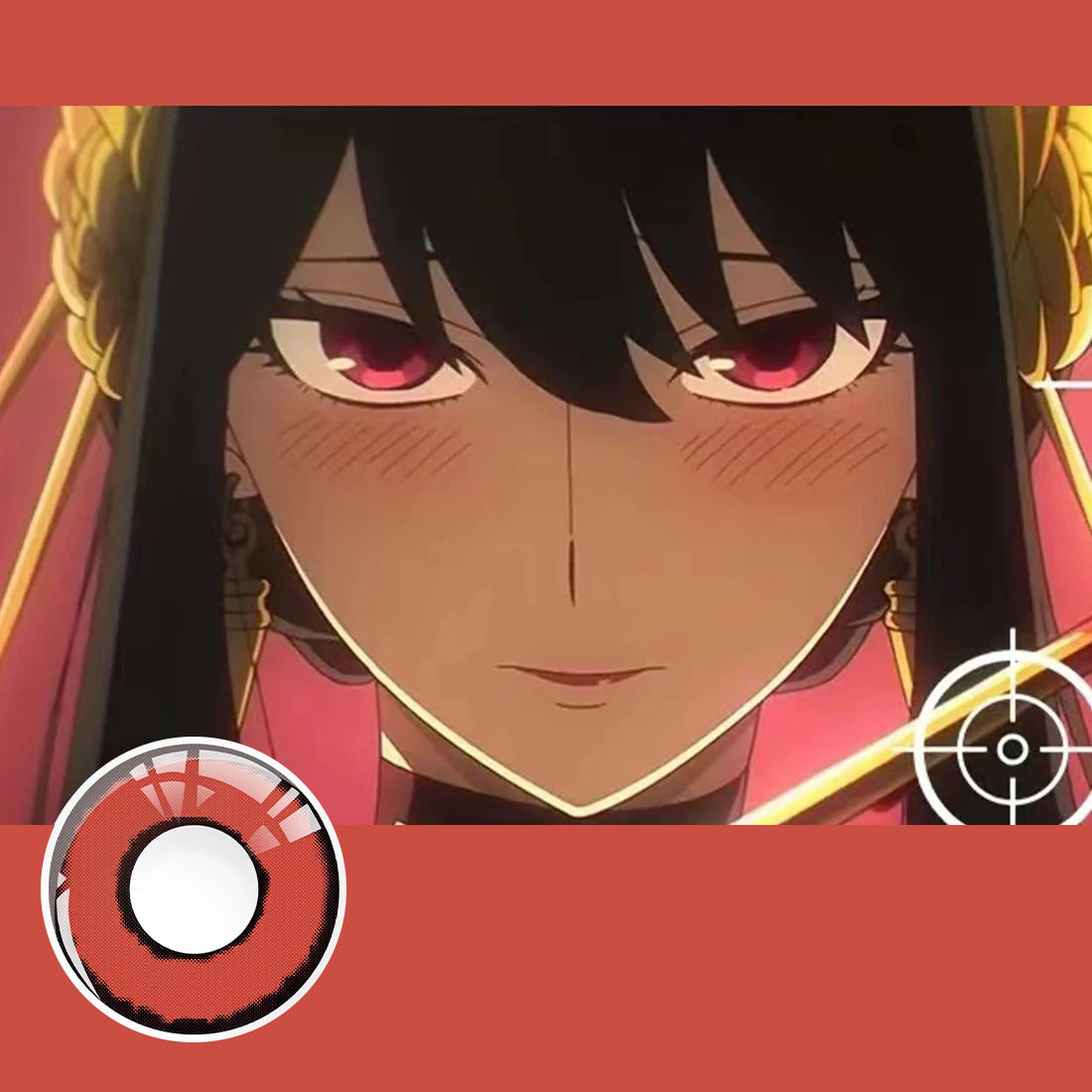 Crimson Cursed Ring Eyes | 1 Year