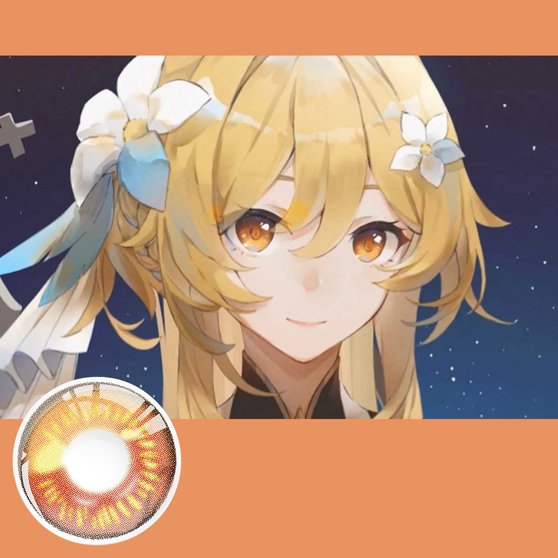 Golden Orange Hues | 1 Year