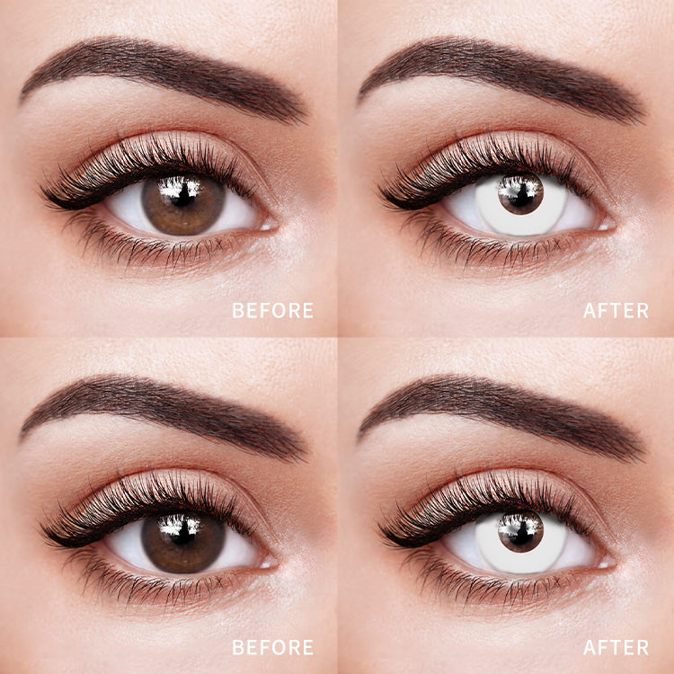 White Snowfall Eyes | 1 Year