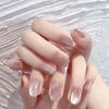 EYESFAV Pink Gleam Nails