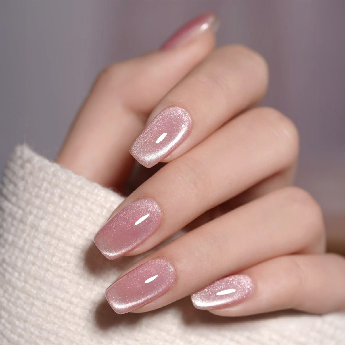 EYESFAV Pink Mirage Nails