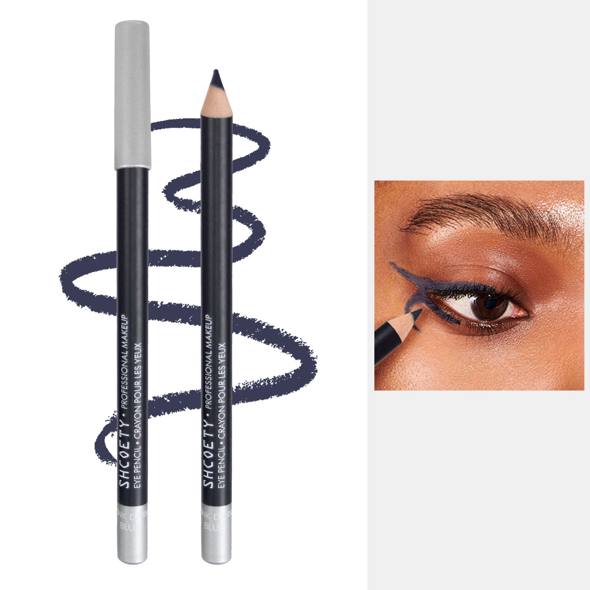 Classic Color Wooden Waterproof Eyeliner Pencil